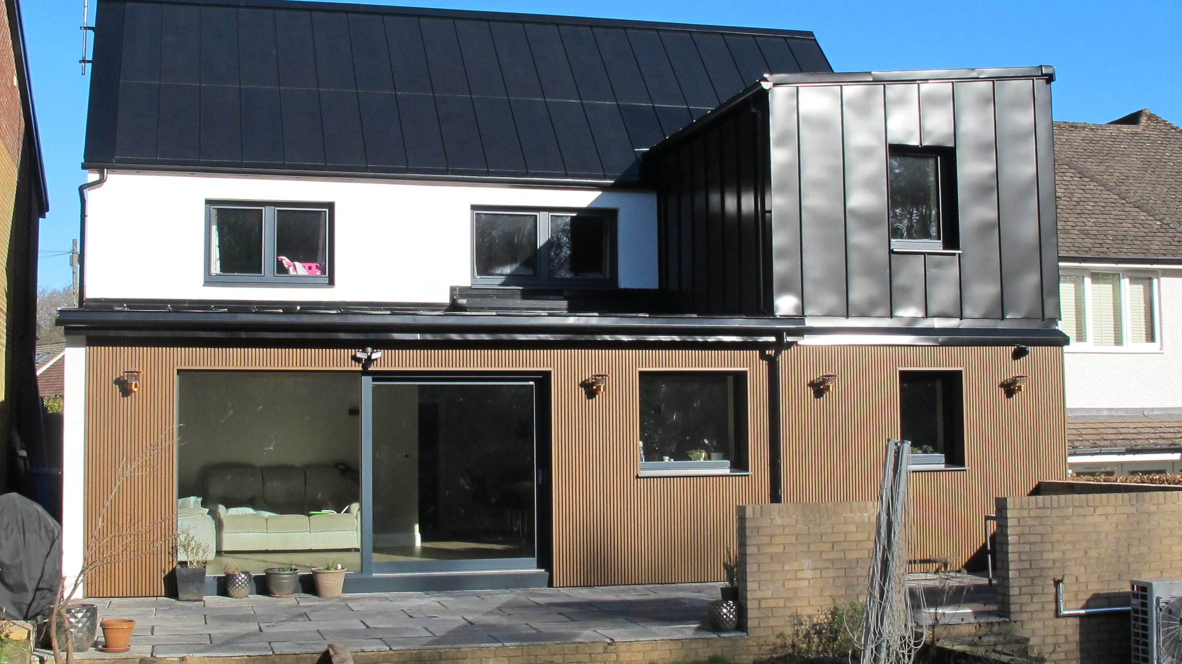 Deep retrofit and rear extension project, Sheffield